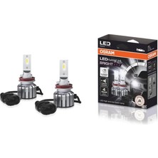 MSP H11 LED Xenon KIT%300 Fazla Işık / 4 Yıl Garantili 12V (2 Adet Far Için) 64211DWBRT-2HFB