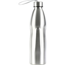 MSP Gri Askılı 1000 ml Sporcu Suluğu Matara Suluk (Sıcak-Soğuk Tutmaz) MT242
