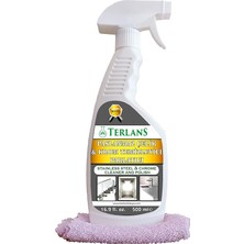 MSP Temizleyici Paslanmaz Çelik ve Krom Parlatıcı 500 ml + Mikrofiber Bez Stainless Steel & Chrome Cleaner And Polish