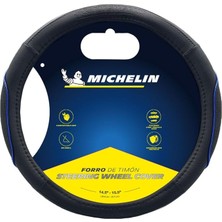 MSP MC1003NAZ Premium Suni Deri Direksiyon Kılıfı, Mavi