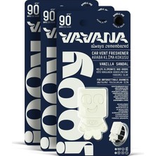 MSP Jooy Araba Klima Kokusu 3'lü Set (Vanılla Sandal)