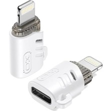 MSP Lightning - Type-C Dönüştürücü Adaptör - Type-C Kablolarını iPhone Cihazlarda Kullanma Aparatı, Hızlı Veri Aktarımı ve Şarj Desteği, Beyaz