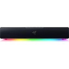 MSP Leviathan V2 x - Pc Oyun Soundbar'ı (Tam Aralıklı Sürücüler, Kompakt Masaüstü Form Faktörü, USB Tip C Güç ve Ses Dağıtımı, Bluetooth 5.0) Siyah