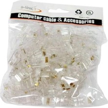 MSP SL-COB8P Rj-45 100 Lü Paket Jack