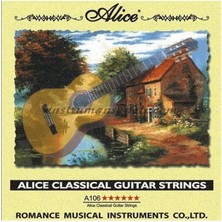 MSP A-106-H6 - Klasik Gitar Teli 6 Numara