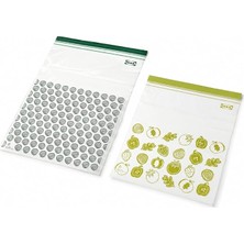 MSP Plastik Torba Istad, 30 Adet Paket, Şunlardan Oluşur: 15 Torba 6 L (28,5 x 41 Cm) ve 15 Torba 4,5 L (27 x 34 Cm), Tekrar Kullanılabilir, Çünkü Tekrar Kapatılabilir