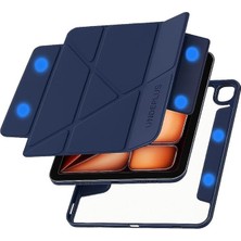 MSP iPad Air 11INÇ M4/m3/m2 Air 4/5.nesil 10.9 ile Uyumlu Kılıf Çift Magnetik Kapak Arka Sert Multi Skinpro Case