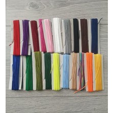 MSP Microkord 1 mm Paraşüt Ipi 20 Renk 5 Er Metre Toplam 100 Metre 20 Renk -Tek Ebat