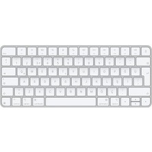 MSP Magic Keyboard: Bluetooth, Şarj Edilebilir. Mac, iPad ve iPhone ile Çalışır; Türkçe Q Klavye, Gümüş Rengi (Lightning)
