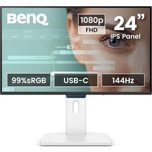 MSP GW2490TC 23.8'' IPS Full Hd 144Hz HDMI Dp Usb-C mm Pivot Asonsörlü Eyecare Ev Ofis Monitörü