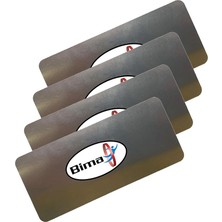 MSP Rötuş Rütüş Rutuş Çeliği 4CMX9CM 4 Adet Fiyatıdır Ekstra Çapağı Alınmıştır
