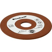 MSP Einhell Zincir Bileme Taşı Ø 108 mm (Zincir Testere Bileme Cihazı Aksesuarı, Kalınlık 3,2 Mm, 23 mm Mil Bağlantısı, P100 Grit, Einhell Zincir Bileme Cihazları Için Uygun) - 4500076