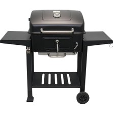 MSP Kömürlü Bbq Dökme Demir Kömürlü Mangal Fırınlı Büyük Barbekü Izgara 01022