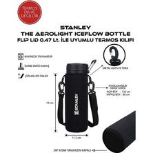 MSP Kamp Stanleye The Aerolight Bottle Flip 0.47 Lt ile Uyumlu Omuz Askılı Kılıf