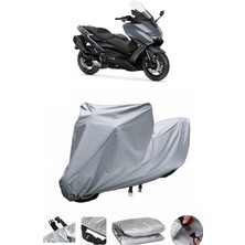 MSP Yamaha ile Uyumlu Tmax 560 Arka Çanta Uyumlu Ultra Kalın Motosiklet Brandası