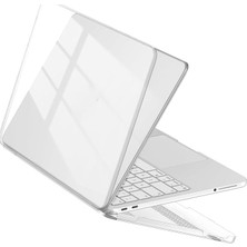 MSP Macbook Neo 13INÇ A18 Pro A3404 ile Uyumlu Kılıf Kristal Ön Arka Şeffaf Kapak Renksiz