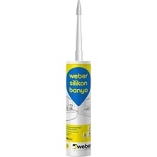 MSP Küflenmeyen Antibakteriyel Banyo Silikonu (Şeffaf) 280 ml Silikon Banyo