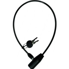MSP Bisiklet Motor Kask Kilidi 65 cm 1 Adet Çelik Halatlı Dayanıklı Kilit 1410