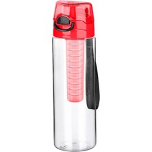 MSP Detox Matarası, Bpa Içermeyen, Darbeye ve Isıya Dayanıklı, 500 ml Kapasiteli, 4 Farklı Renk Seçenekli (Kırmızı)