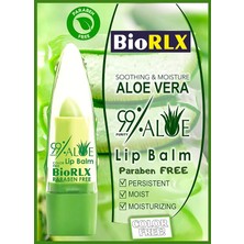 MSP 99% Purity Aloe Vera Color Free And Paraben Free Soothing Lip Balm Naturally Moisturize And Heal Damaging Wind, Harsh Sun, Weather Changes. It Repairs Dry, Cracked And Chapped Lips.