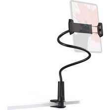 MSP 70 cm Akrobat Esnek Tablet ve Telefon Tutucu Stand Siyah