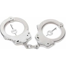 MSP Kelepçe - Zincirli Masolet Çift Anahtarlı Polis Kelepçesi