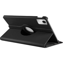 MSP Tab M11 /tab K11 11INÇ 2024 ile Uyumlu Kılıf 360 Dönebilen Standlı Case TB330FU TB330XU TB331FC Siyah