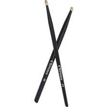 MSP Baget Siyah - Davul - Bateri Bageti Drumsticks 5A Pürüzsüz Yüzey