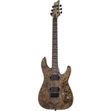 MSP Omen Elite-6 Elektro Gitar (Charcoal)