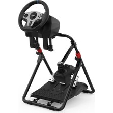 MSP -A9 Yarış Direksiyon Standı Logitech G920 G29 G25 G27 G923 GT500 T300RS/T300GT/ T500RS/TGT/TS Için Vites Montajlı Katlanır Braket Eğilebilir Ayarlanabilir Yarış Standı (Yarış Tekerleği Dahil Değildir)