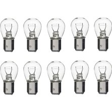 MSP Adet 12V P21/5W Çift Duy Çapraz Tırnak Standart Renk Ampul BAY15D
