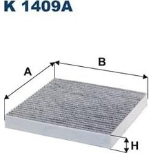 MSP K1409A Karbonlu Polen Filtresi