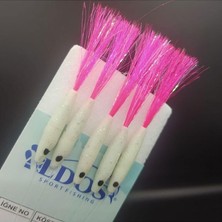 MSP Çapari (3 Ad) Çinekop, Palamut Çaparisi, Şeffaf Pembe Tüylü