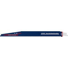 MSP Professional 1x Expert 'wood With Metal Demolition' S 1267 Xhm Panter Testere Bıçakları (Tok Metalli Ahşap, Harç ve Çivili Inşaat Ahşabı, Uzunluk 300 Mm, Aksesuar Panter Testere)
