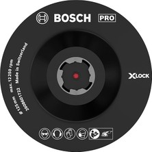 MSP Accessories Professional Destek Tabağı (Cırt Cırtlı, X-Lock, Ø125 Mm)