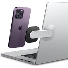 MSP Webcam iPhone Için Manyetik Telefon Tutucu Magsafe Özellikli Monitor / Laptop ile Uyumlu Gümüş - AMP06049 (Spigen Tr Garantili)