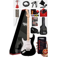MSP RPH-31WB Solak Elektro Gitar Seti Maple Klavye Strat Kasa Sss Manyetik