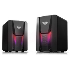 MSP N-108 1+1 Usb/aux Stereo 2.0 Rgb Masaüstü Gaming Oyuncu Hoparlör Speaker Ses Sistemi