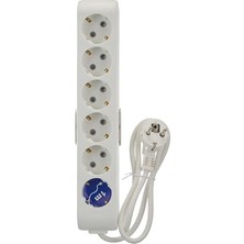 MSP Multi-Let 6lı Priztopraklı Kablolu Ç.k 1mt Priz