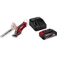 aklow akyoleticaret Akülü Çit Budama Makinesi Ge-Cg 18/100'LI - Solo ve 18V 2,5 Ah Pxc Başlangıç Seti