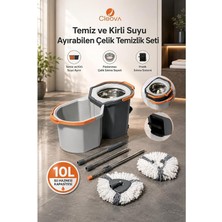 MSP Temiz ve Kirli Suyu Ayırabilen Çelik Temizlik Seti