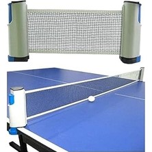 aklow akyoleticaret Masa Üstü Tenis File Seti Portatif Ayarlanabilir Bütün Masalar ile Uyumlu