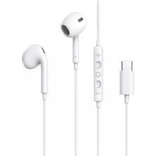MSP HP-TK03 Titan Series Type-C Kablolu Kulak Içi Kulaklık - 13MM Sürücülü Yüksek Kaliteli Stereo Ses Mikrofonlu ve Ergonomik Tasarımlı 1.2m Type-C Kulaklık