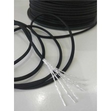 MSP 550 4mm 7 Çekirdek Outdoor Bileklik Çadır Kamp Ipi 5 Metre 0005 Siyah Tek Ebat