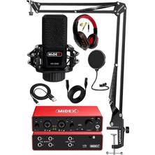 MSP Performans Paket-2 Stüdyo Ekipmanları Kayıt Seti