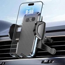 MSP Modlu Klima + Torpido Araç Telefon Tutacağı Cam Havalandırma Vantuzlu Araba Telefon Tutucu TT01