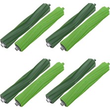 MSP 4 Set Aksesuar Kauçuk Fırça Roomba E Serisi E5 E6 E7, I Serisi I7 I7+ I8 I8+ I3 I3+ I6 I6+ I5 I4 I2 I1 I1+, J Serisi J7+ J5 J6 J7 J8 J7 Robotics Rulo Fırça Yedek Parça