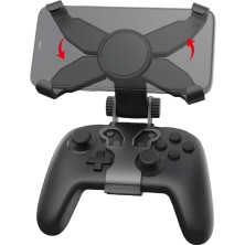 MSP 360 Derece Dönen Gamepad Kelepçe Kontrolörü Telefon Klipsi Cep Telefonu Braketi Telefon Tutucu Tutucu Ns Pro Pro Kumanda ile Uyumlu