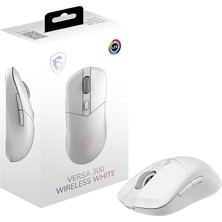 MSP Gg Forge Versa 300 Wıreless Whıte Gamıng Mouse Max 8000 Dpı 60GR Optık Sensor Mıcro Swıtch Oyuncu Faresı