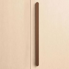 aklow akyoleticaret 1184 mm Dayanıklı Metal Anzer Çizgili Saten Bronz Çekmece Kulp Modern Şık Dolap Kapak Kolu Tasarım
